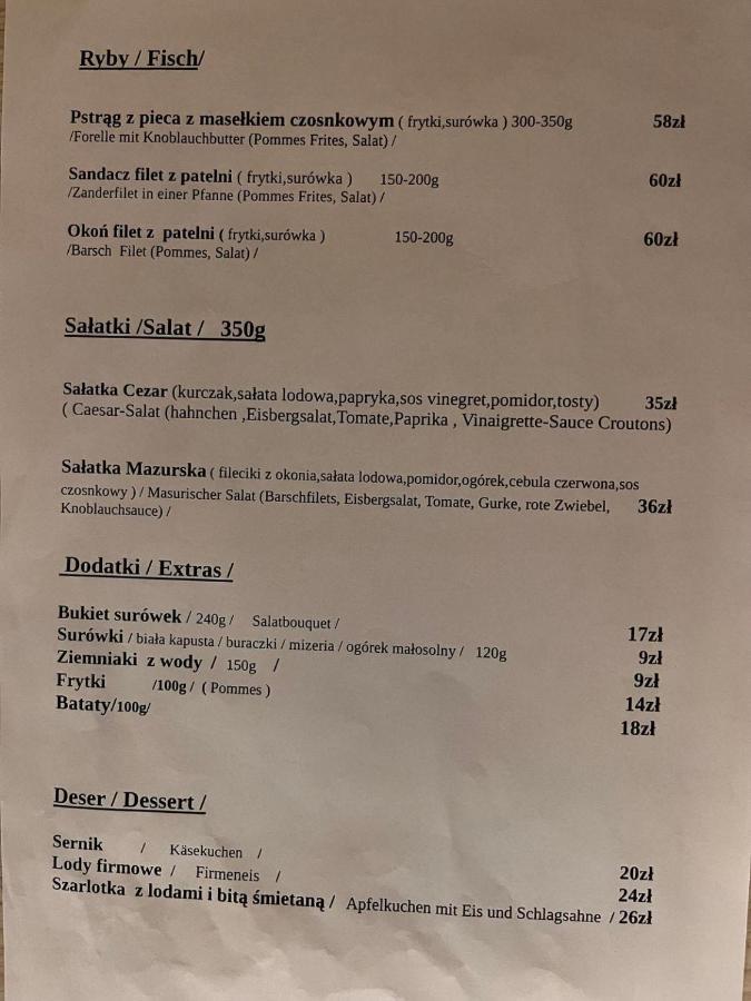 Zajazd Bialy Mlyn Sterławki Wielkie Esterno foto